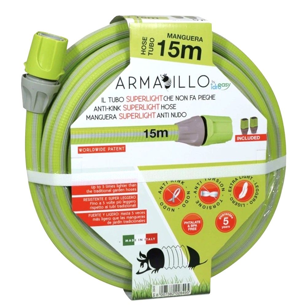 Armadillo Tub uji + konektore superlight 5 M Kunder Perdredhjes