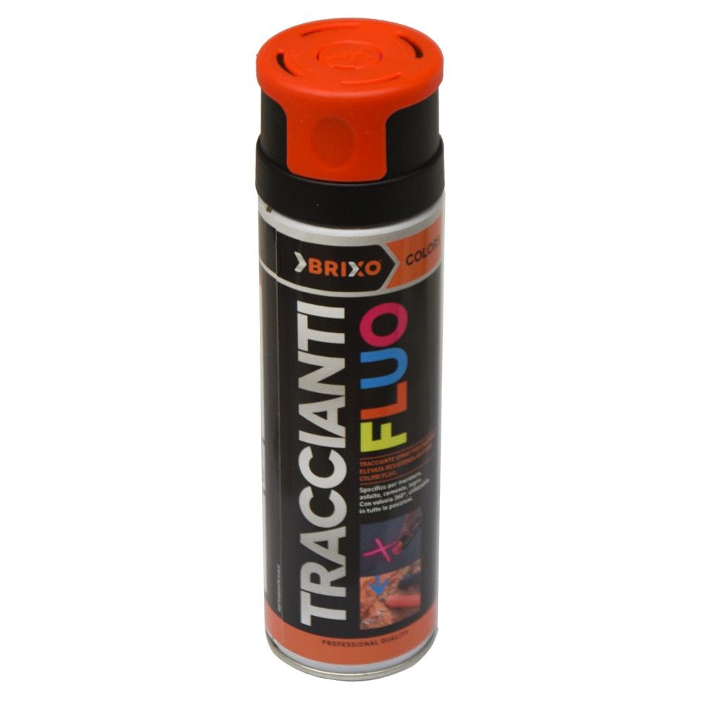 Brixo Sprai per markin asfalti, cimento, dru 500ml Ngjyra Portokalli 500