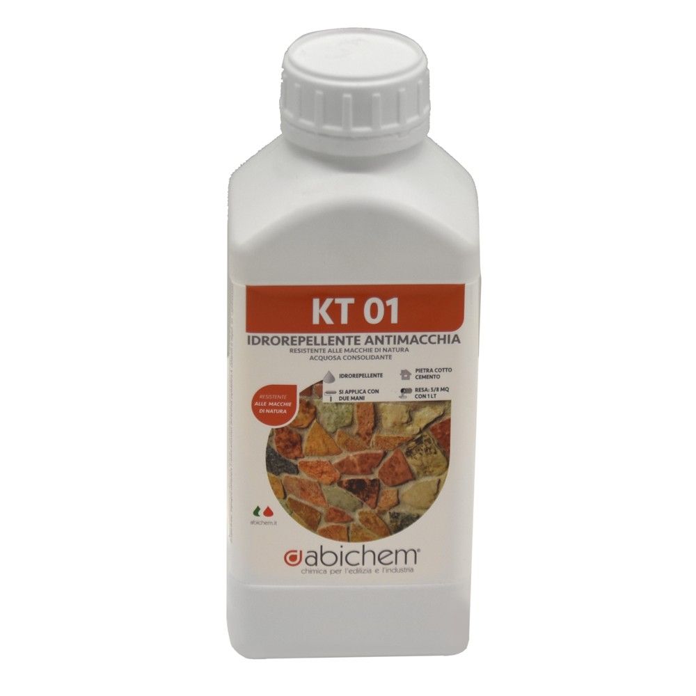 Izolues hidrofobik, Abichem, 1 L 1L Per Gur Natyral Cimento Terracotta Etj Me Baze Ui 5-8