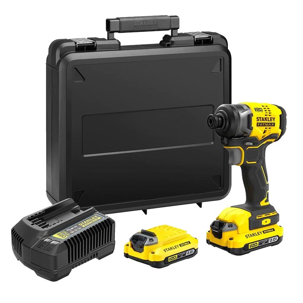 Stanley 2x18 V Trapan Me Impakt 2.0 Ah 170 Nm 2800 Rpm Pa Karboncina