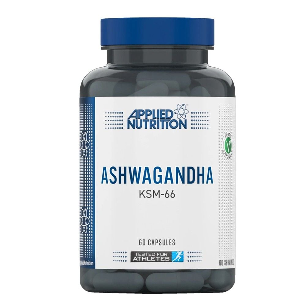 Applied Nutrition Ashwagandha Suplement Herbal 60 Sherbime
