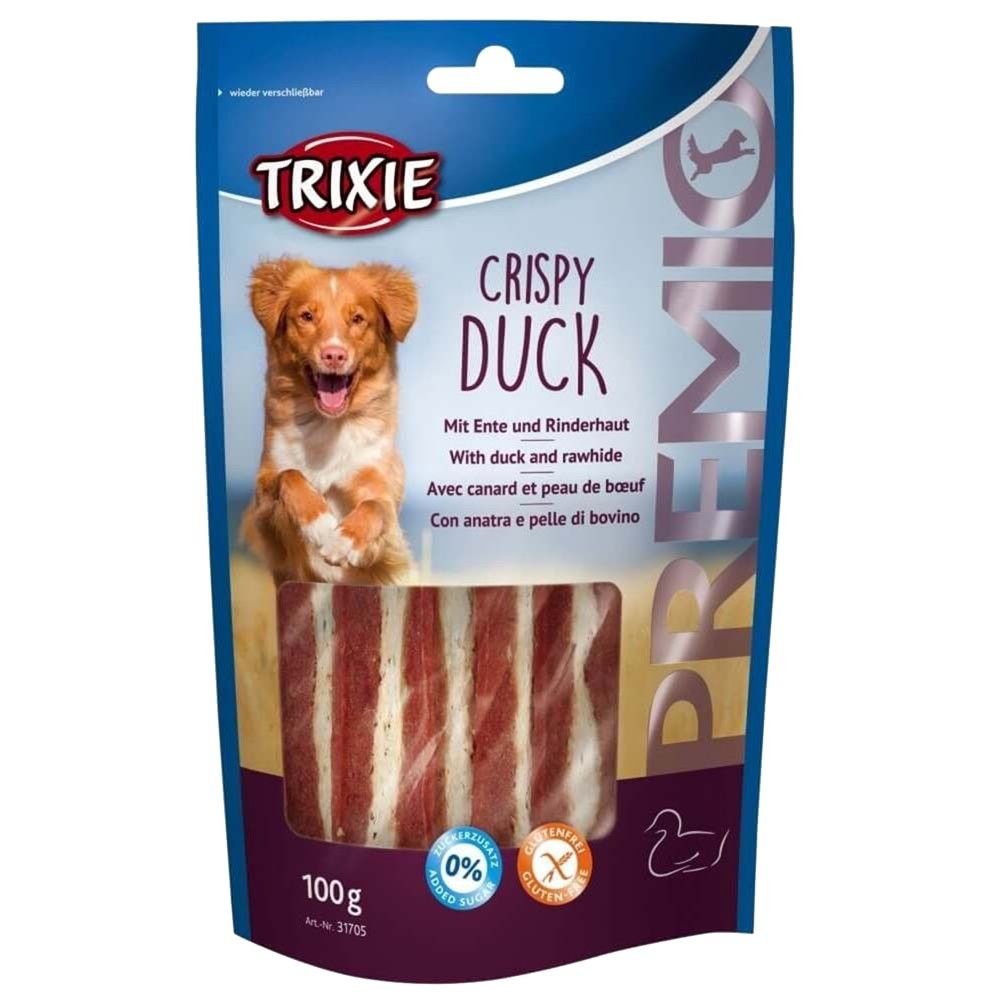 Ushqim snack, Trixie,Crispy Ducks, 31705 100gr Per Qen 100