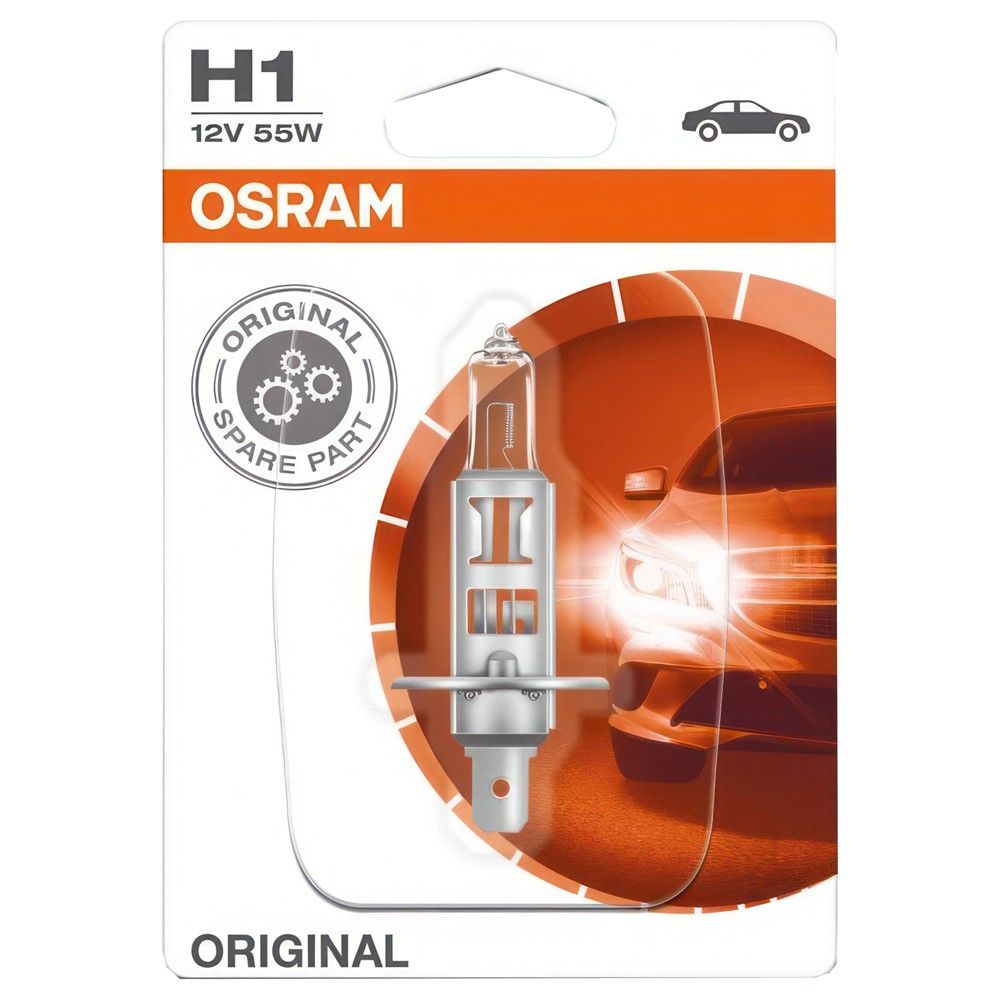 Osram Mt-O1-B1 55W 12V Llampa H1 P14.5S Clear