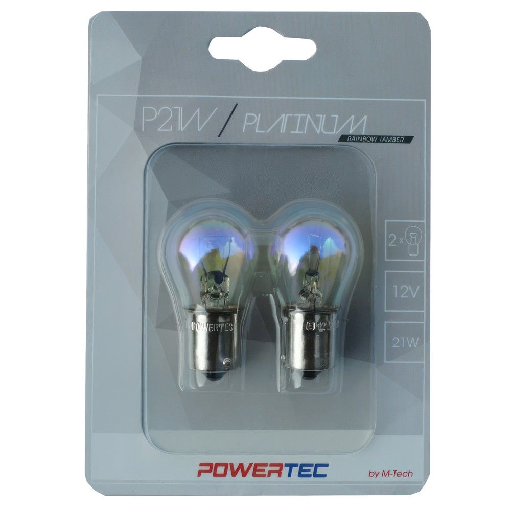 Powertec Platinum Py21W 12V Llampa Rainbow Mt-Ptzrb19-B2