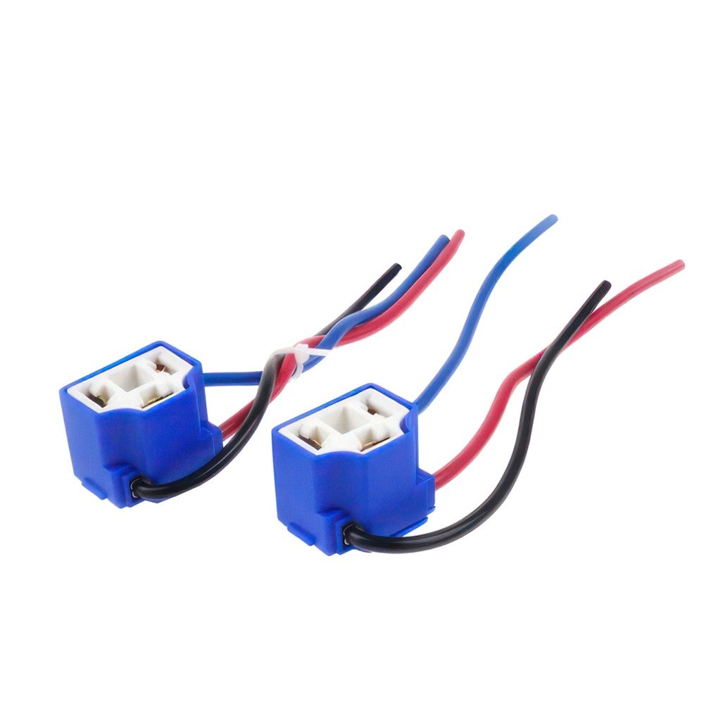 Portallampa L-type Porcelan AM-01140 2-pack H4 Csl-H4 2Cp