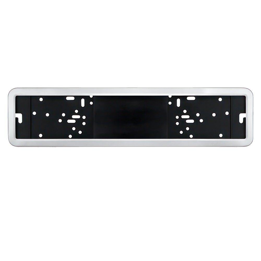 Portatarga GP-90181 Metalike Silver 1Cp