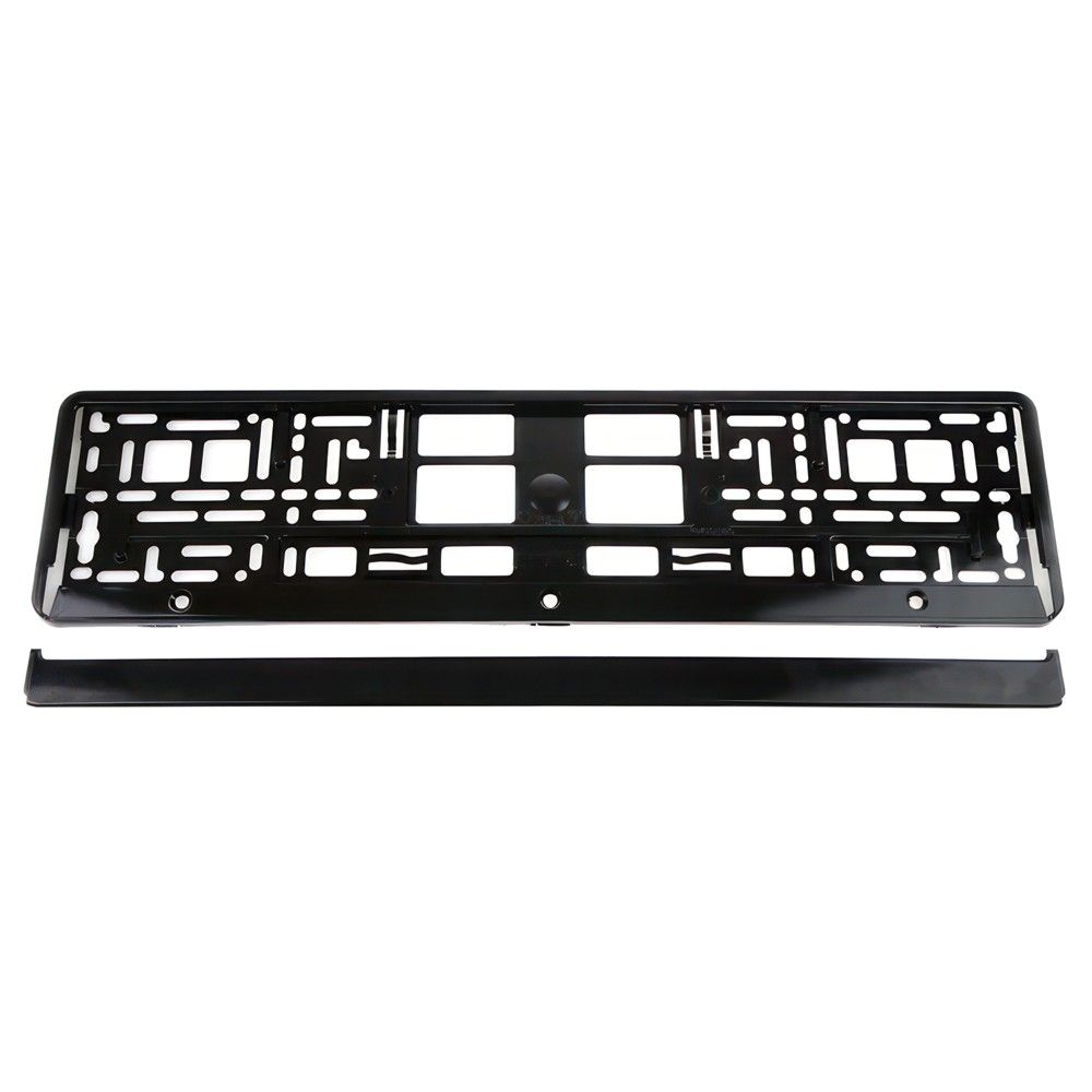 Amio Portatarga Plastike Am-01644 Black Metallic 1Cp