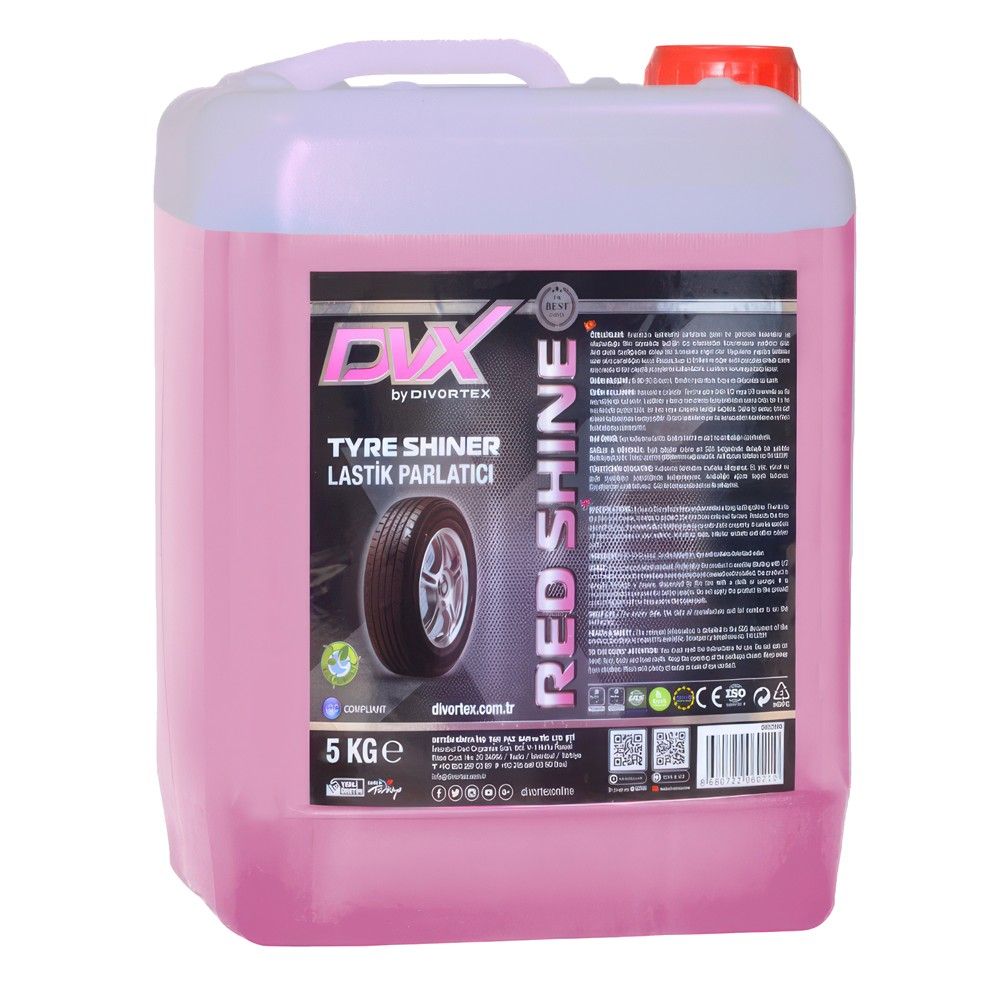 Divortex Dvx-2306 Red Shine 5kg Solucion Lucidues Gomash 1 2-1 3