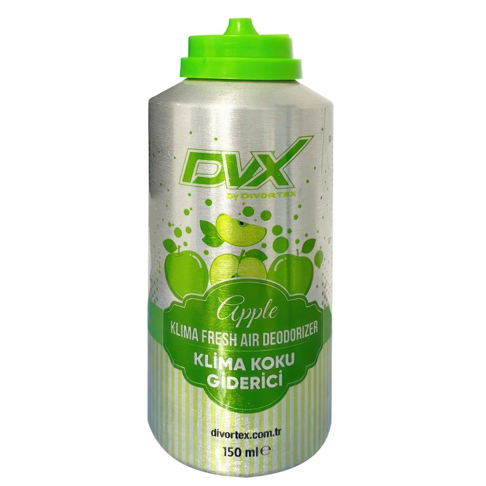 Divortex Aer-1501 A/C Freshener 150ml Solucion Pastrues Kondicioneri Green Apple