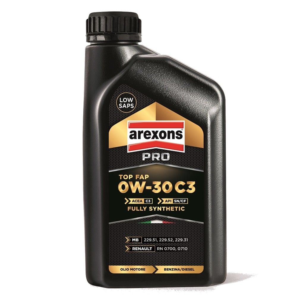 Arexons 0W-30 Top Twc Fap C3 1L Vaj Motorri -9034