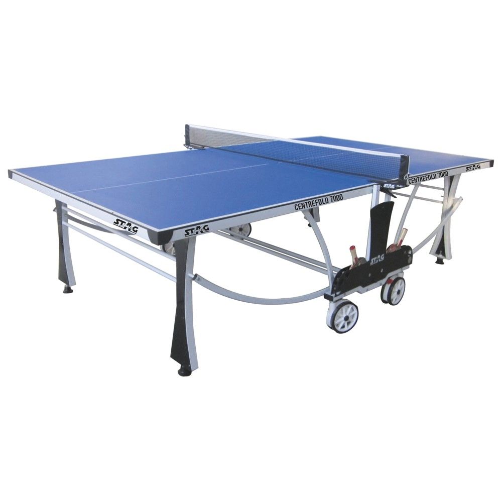 Stag Kona 20mm 76cm Tavoline Ping-pongu Outdoor 274 X 5 X 76 Trashesi 20 Me Kembe Te Regullueshme Dhe Rrota