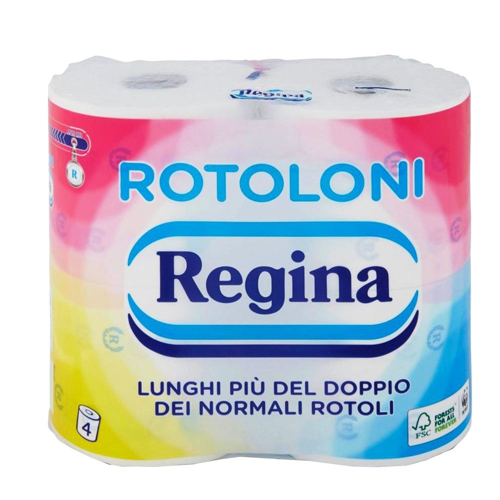 Regina Letër higjenike Celulozë 4 Rulona 3 Shtresa
