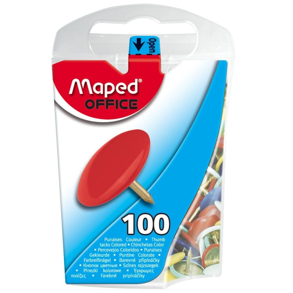 Maped Thumba letre. 10 mm. 100 copë. 1 pako 10mm