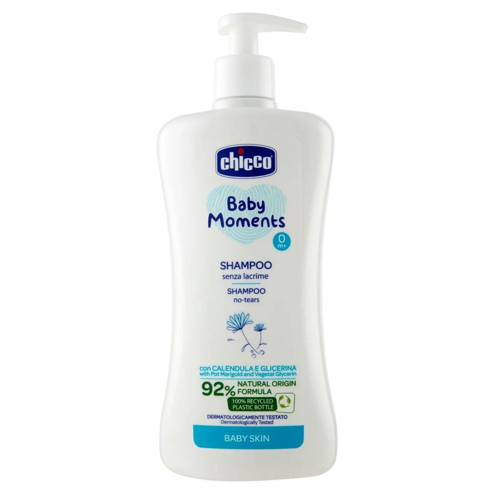Chicco 500 ml 500ml Shampo Për Flokët Bebe Pa Lotues