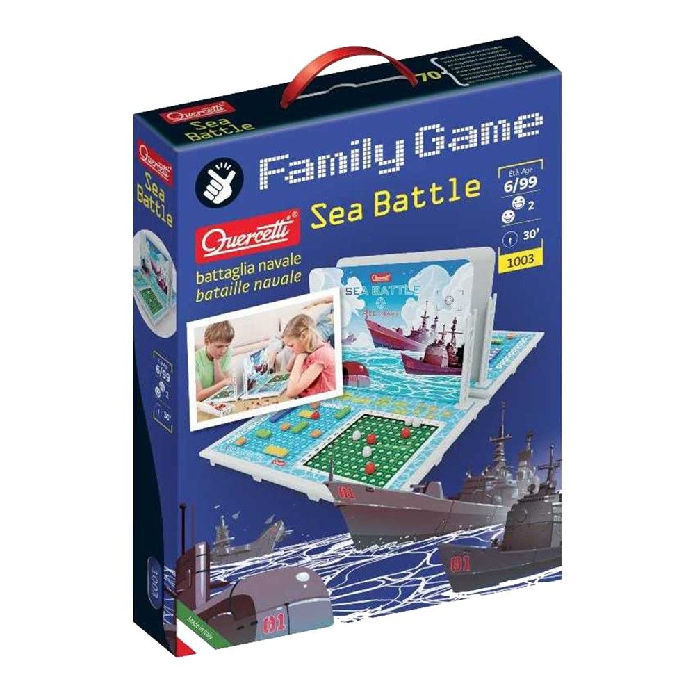 Quercetti Sea Battle Lodër Për Fëmijë +6 Vjec