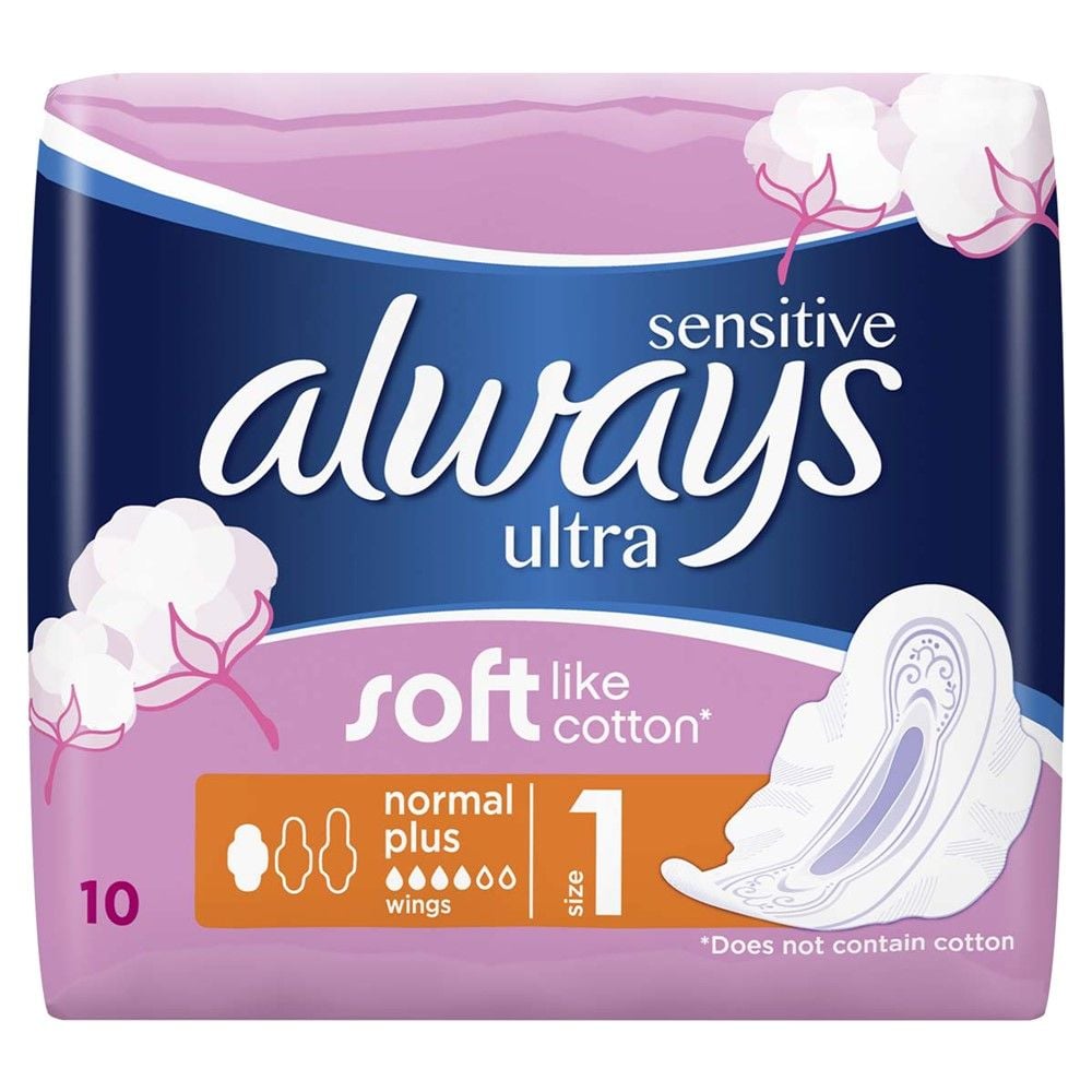 Always Sensitive Peceta Higjienike 10