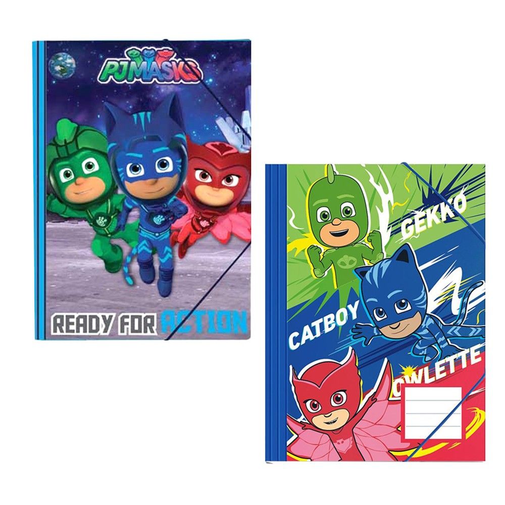 Pj Masks Dosje e thjeshtë me llastik Karton 29.7x21 Multicolor 1
