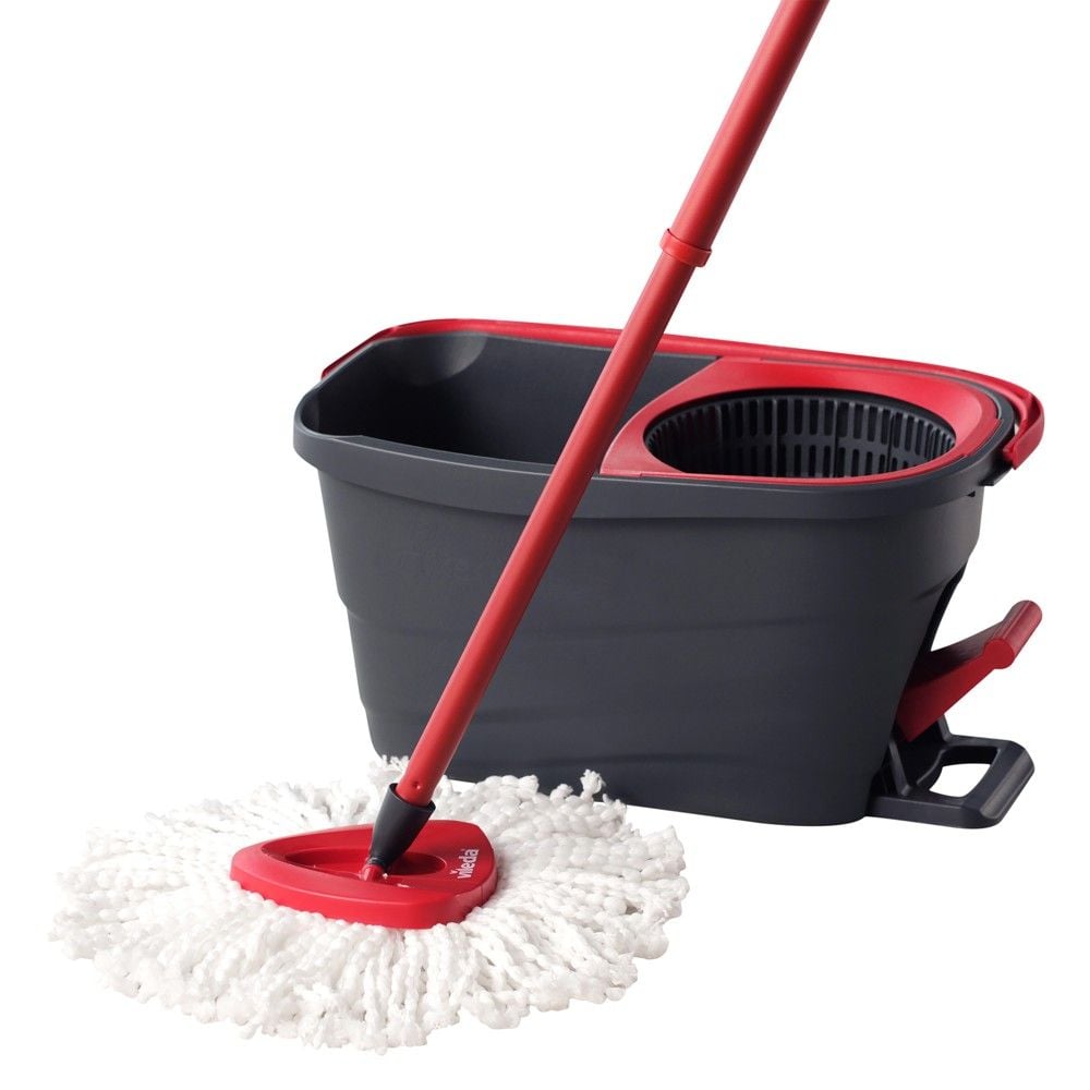 Vileda Tubo smart 10L Mop Dhe Kove Mekanike 10 Gri Kuqe 1