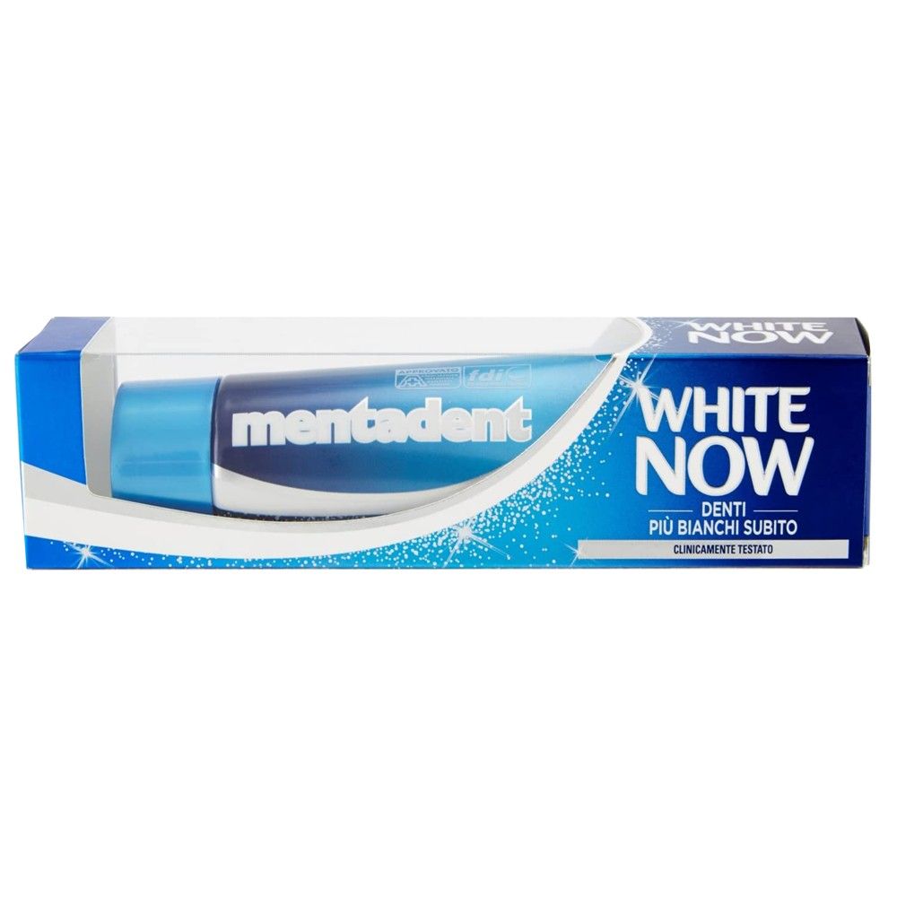 Mentadent white now 75 ml 75ml Pastë Dhëmbësh 1