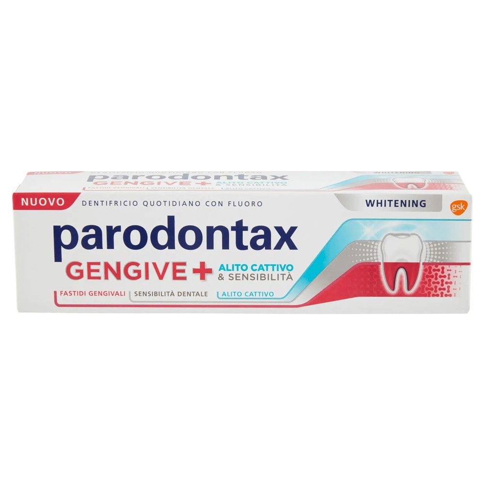 Paradontax Gengive+ Whitening 75ml Pastë Dhëmbësh 75