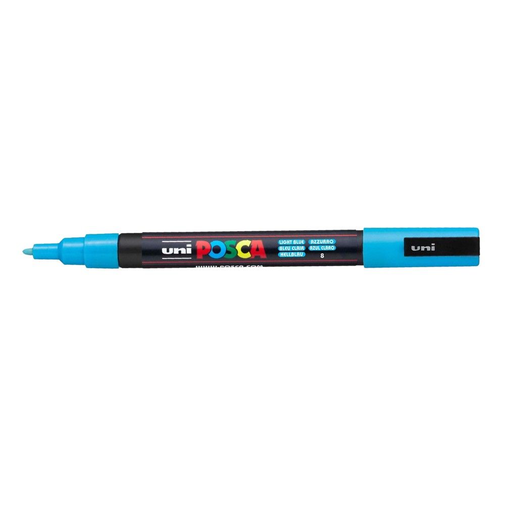 Uni POSCA PC-3mm Marker Me Baze Uji Blu E Hapur