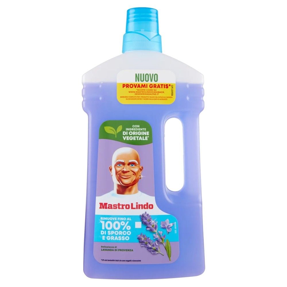 Mastro Lindo Lavanda 930ml Detergjent Pastrimi Universal Plastike 930