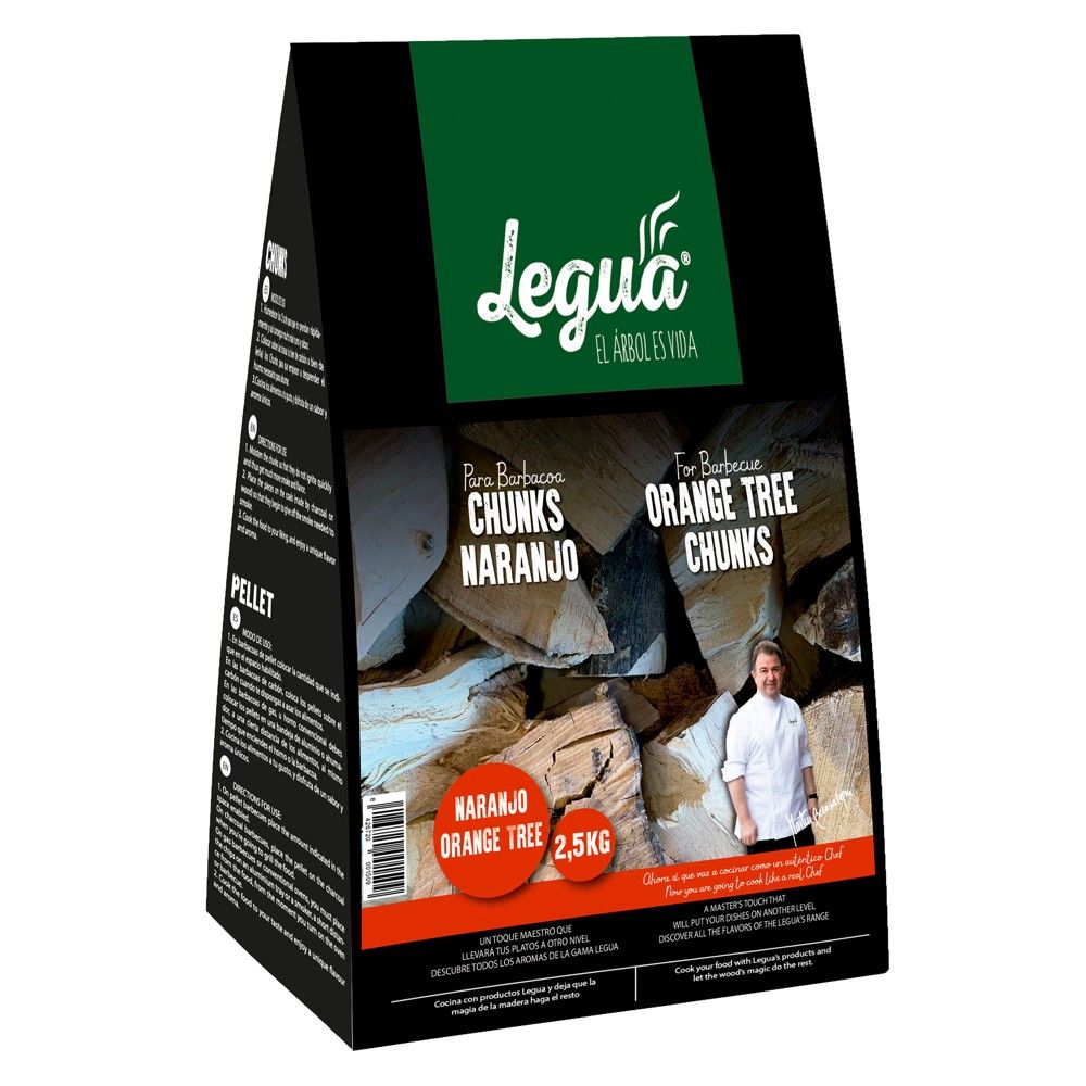 Bbq Orange tree chunks 2.5kg Tymuese Dhe Aromatizuese 2.5
