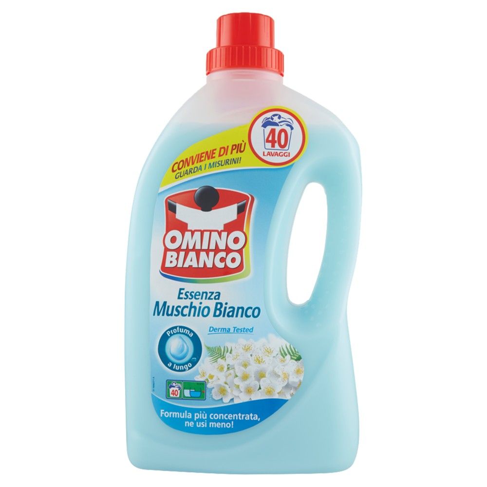 Omino Bianco Muschio 2L Detergjent Likuid 2 Larje 1