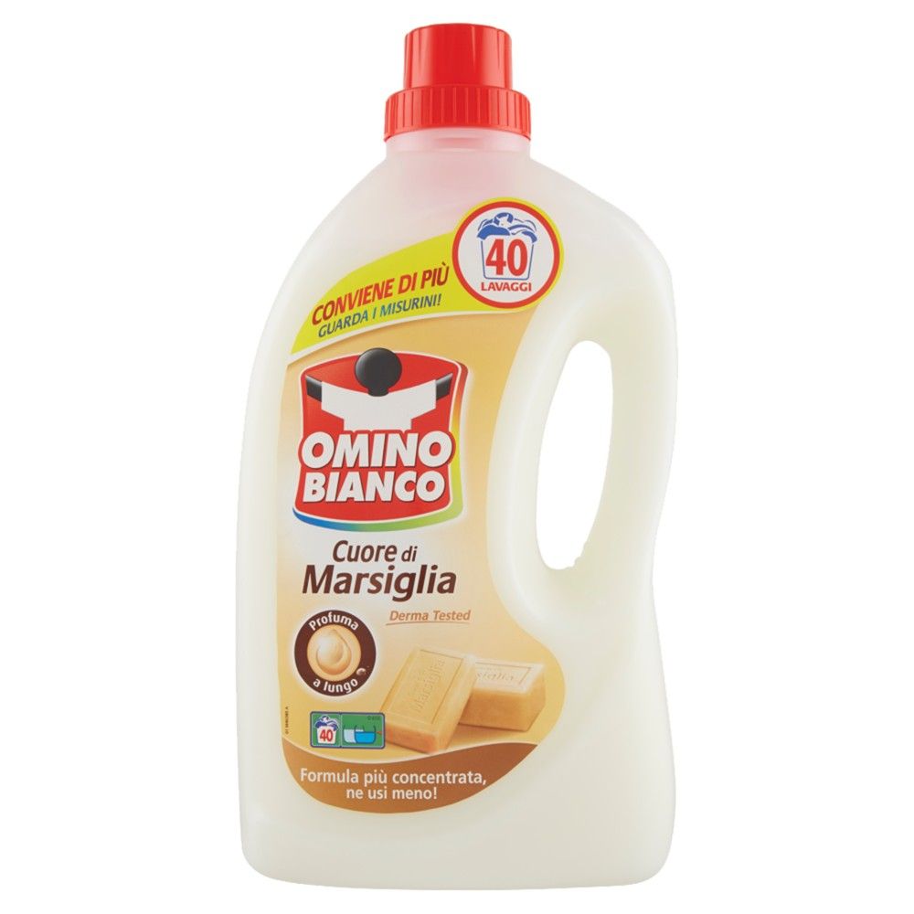 Omino Bianco Marsiglia 2L Detergjent Likuid 2 Larje 1