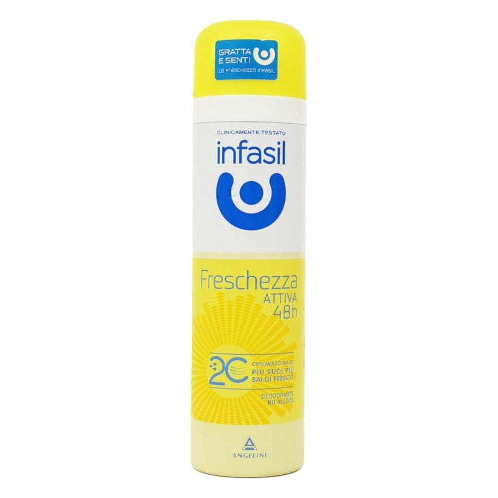 Infasil Deo spray, Attiva, 150 ml 150ml