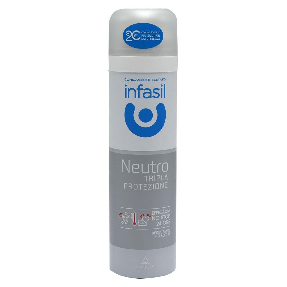 Infasil Deo spray, Tripla protezione, 150 ml 150ml
