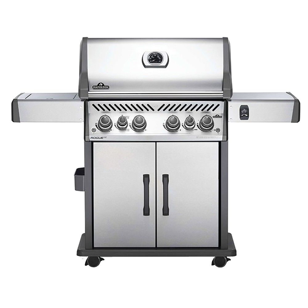 Napoleon Rogue 525 SIB SE Barbekju Me Gaz Inoks 123x154x63.5 Gri 1