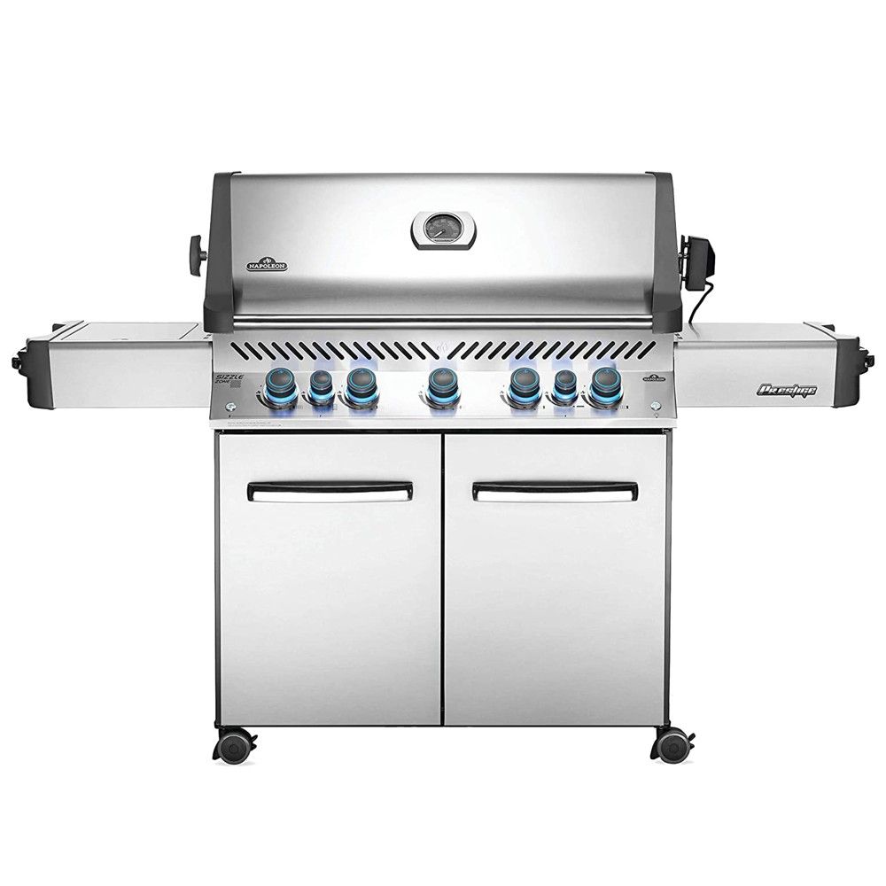 Napoleon Prestige 665 Barbekju Me Gaz Inoks 127x190x67.5 Gri 1