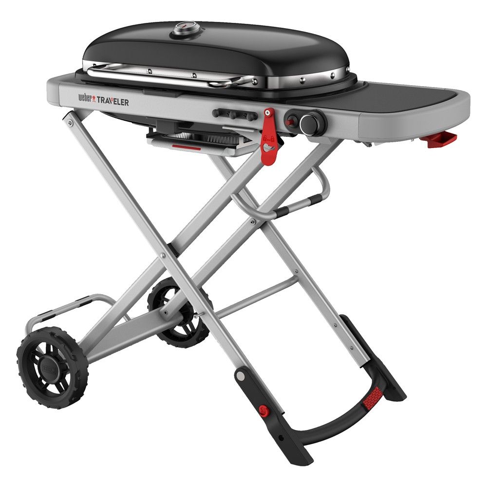 Weber Traveler Barbekju Me Gaz 111x58x35 Metalike E Zezë 1