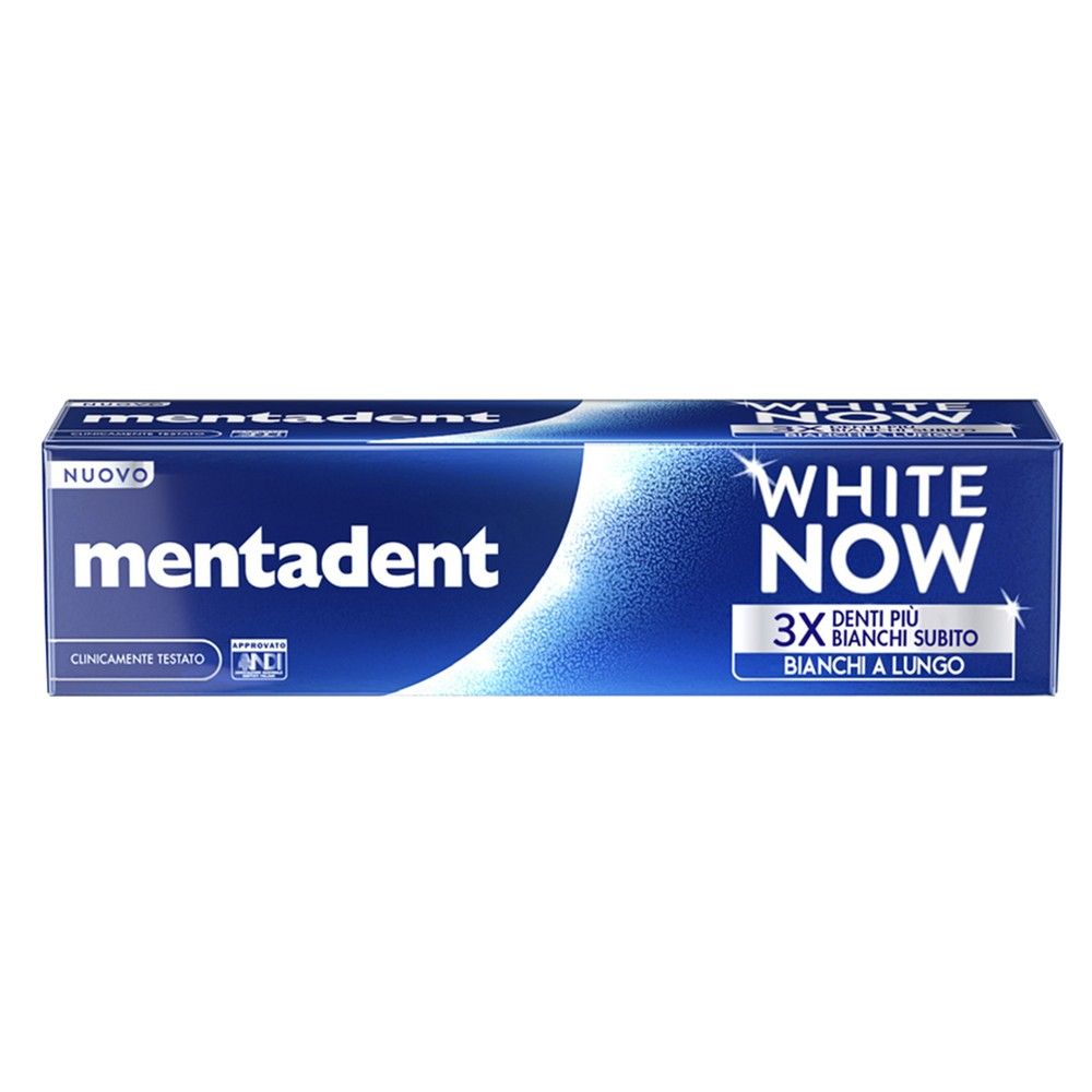 Mentadent White Now blu 75ml Pastë Dhëmbësh 75