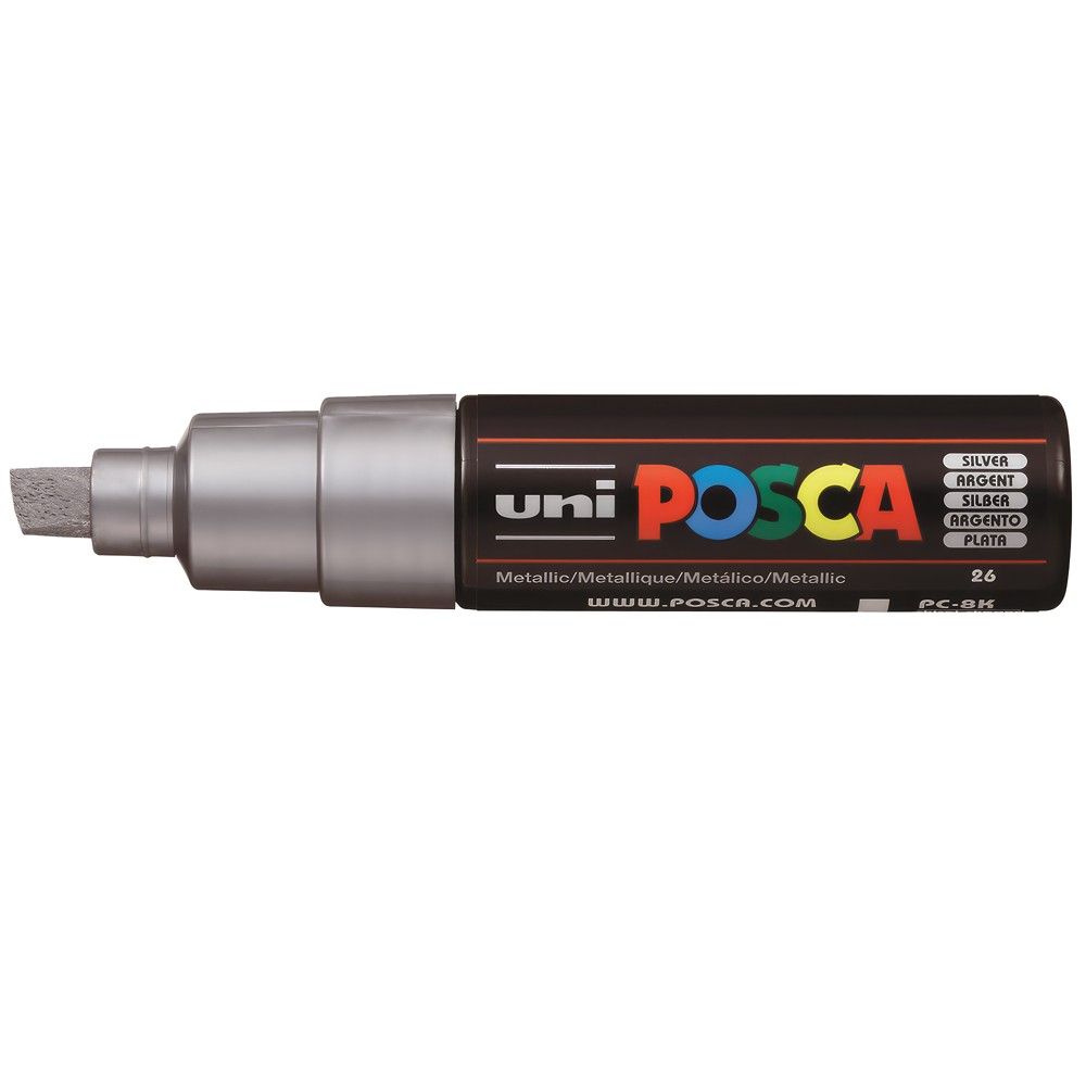 Uni Posca POSCA PC-8K Marker Me Bazë Uji Silver 1
