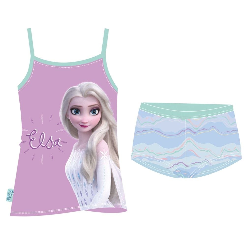 Disney Frozen Pizhama Për Fëmijë 4 Mikse 1 Palë