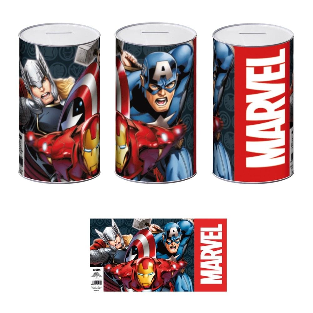 Arkë kursimi Për Fëmijë Avengers Metalike 10x10x17.5
