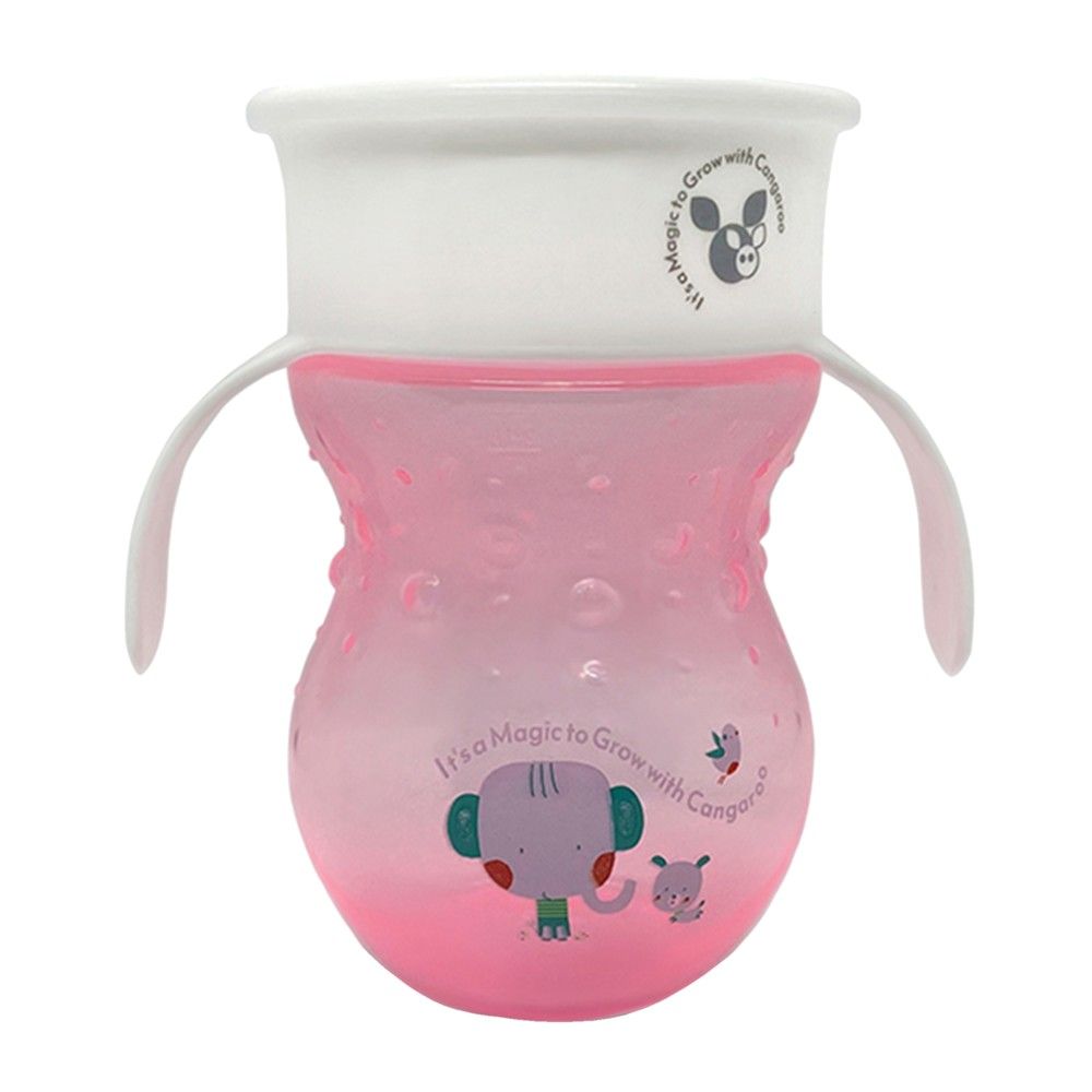 Cangaroo Magic 360° 360D 270ml Gotë Për Fëmijë Rozë 6m+ 270
