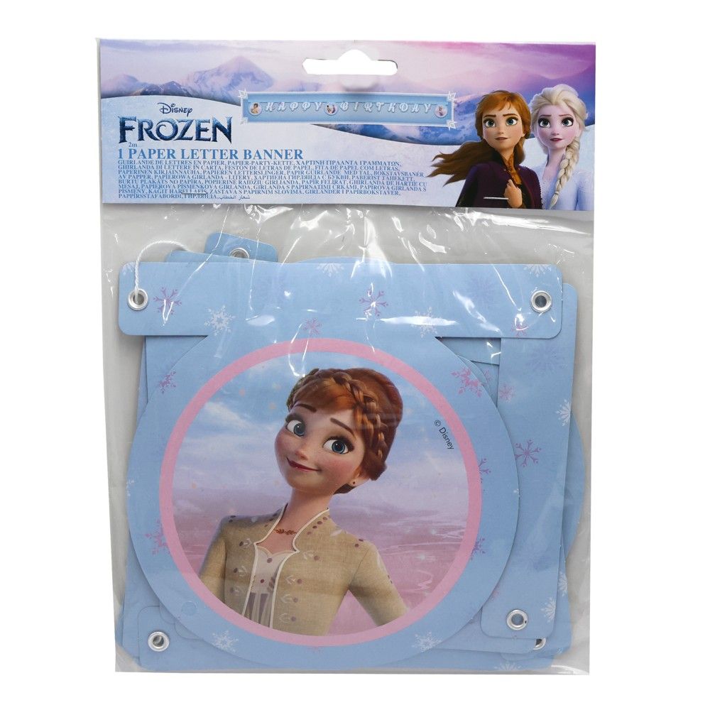 Disney Frozen II 200cm Varg Happy Birthday Karton 200