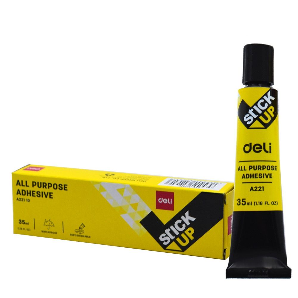 Deli glue stik 35ml Ngjitese 35 Plastik Verdhe 1