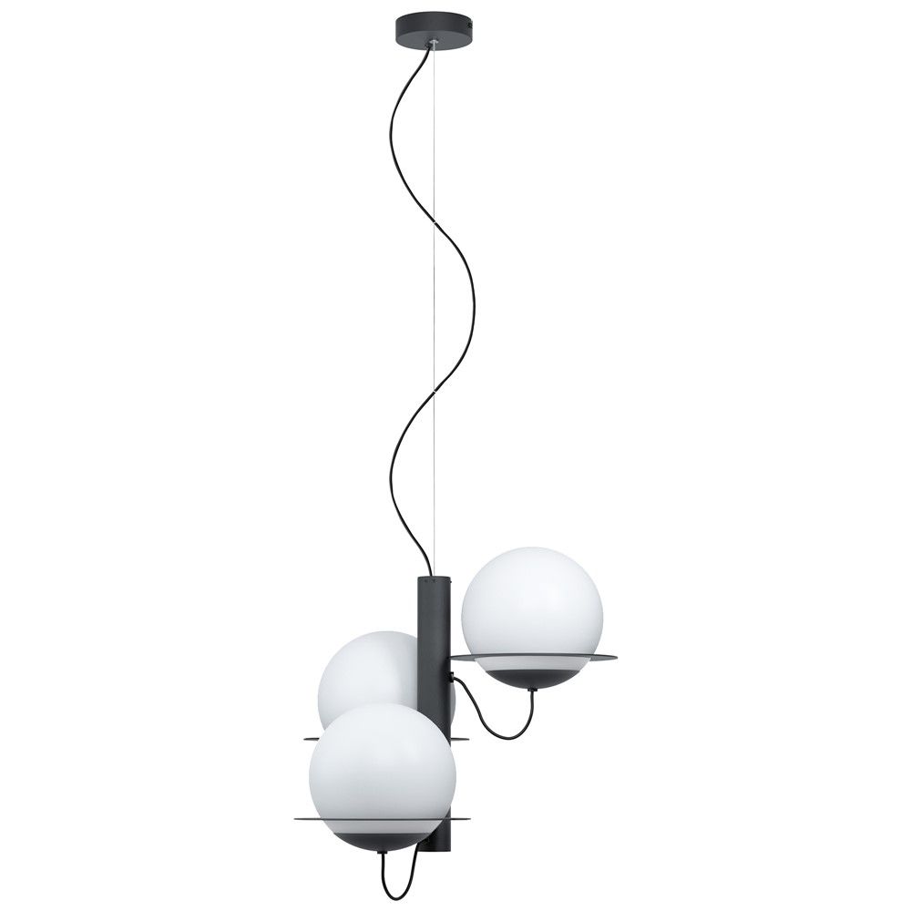 Ndriçues i varur, Eglo Sabalete, 3xE27, 40W, 110x46.5 cm, metal/xham 110x46.5