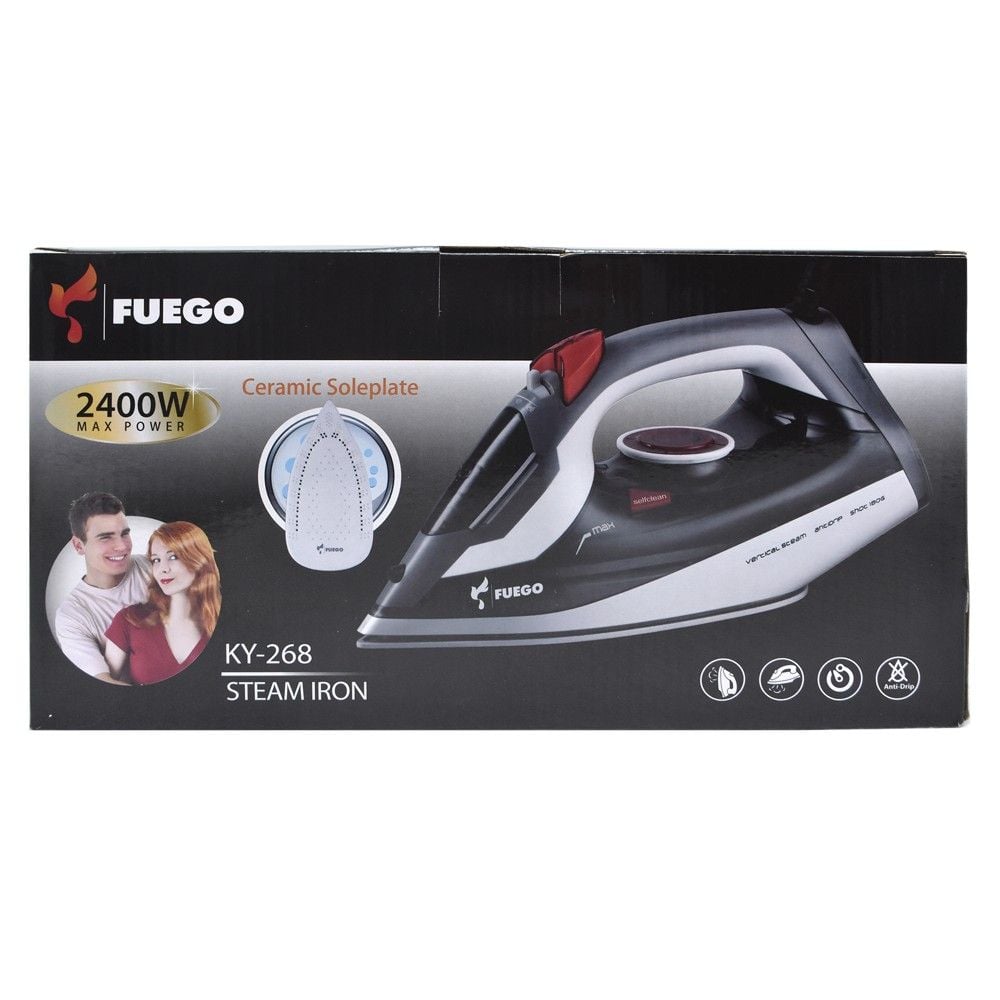 Fuego Hekur rrobash 2600W 320ml Pllakë Qeramike