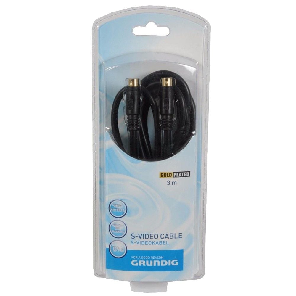 Kabllo S-video, Grundig, 3 m