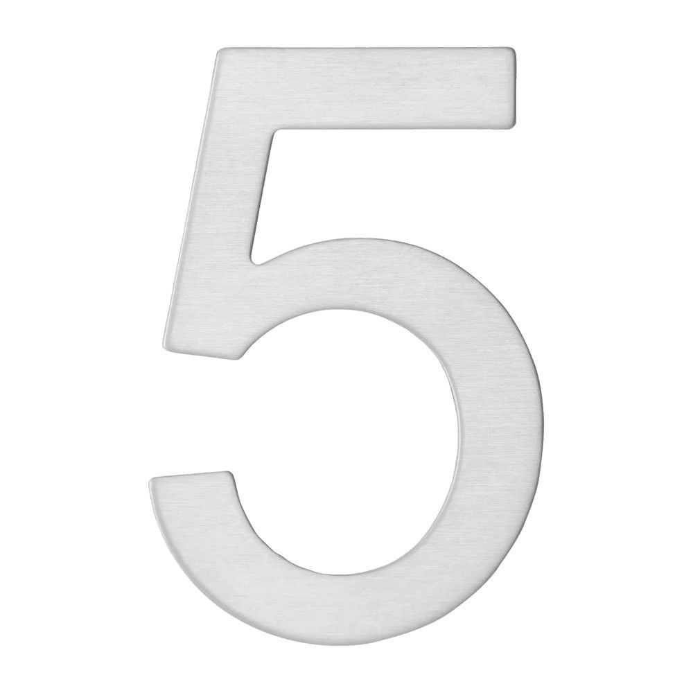 Thirard 5, inoks, H.76mm Numër Me Ngjitëse