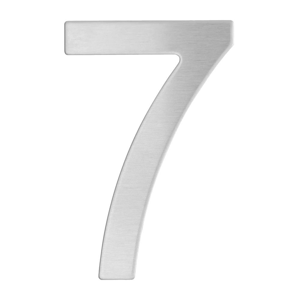 Thirard 7, inoks, H.76mm Numër Me Ngjitëse