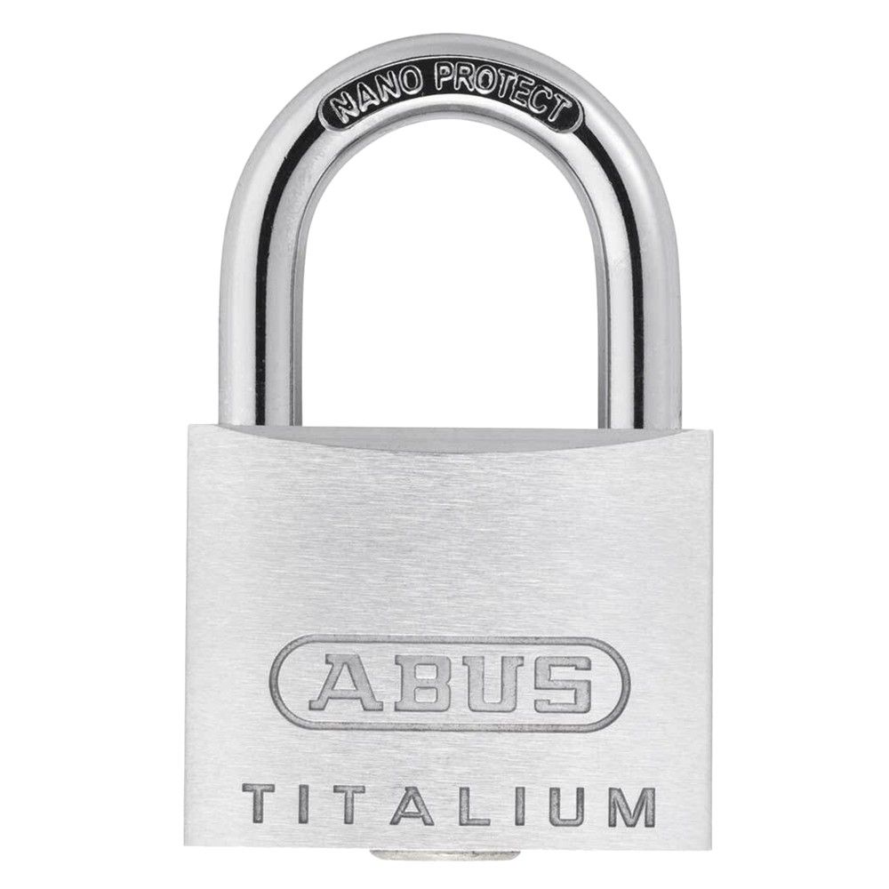 Abus 64TI/40 B/EFSPP Dry Trup Kompakt Prej Alumini TITALIUM Haku Çelik I Fortë Special Me Nano Protekt Me Çelësa