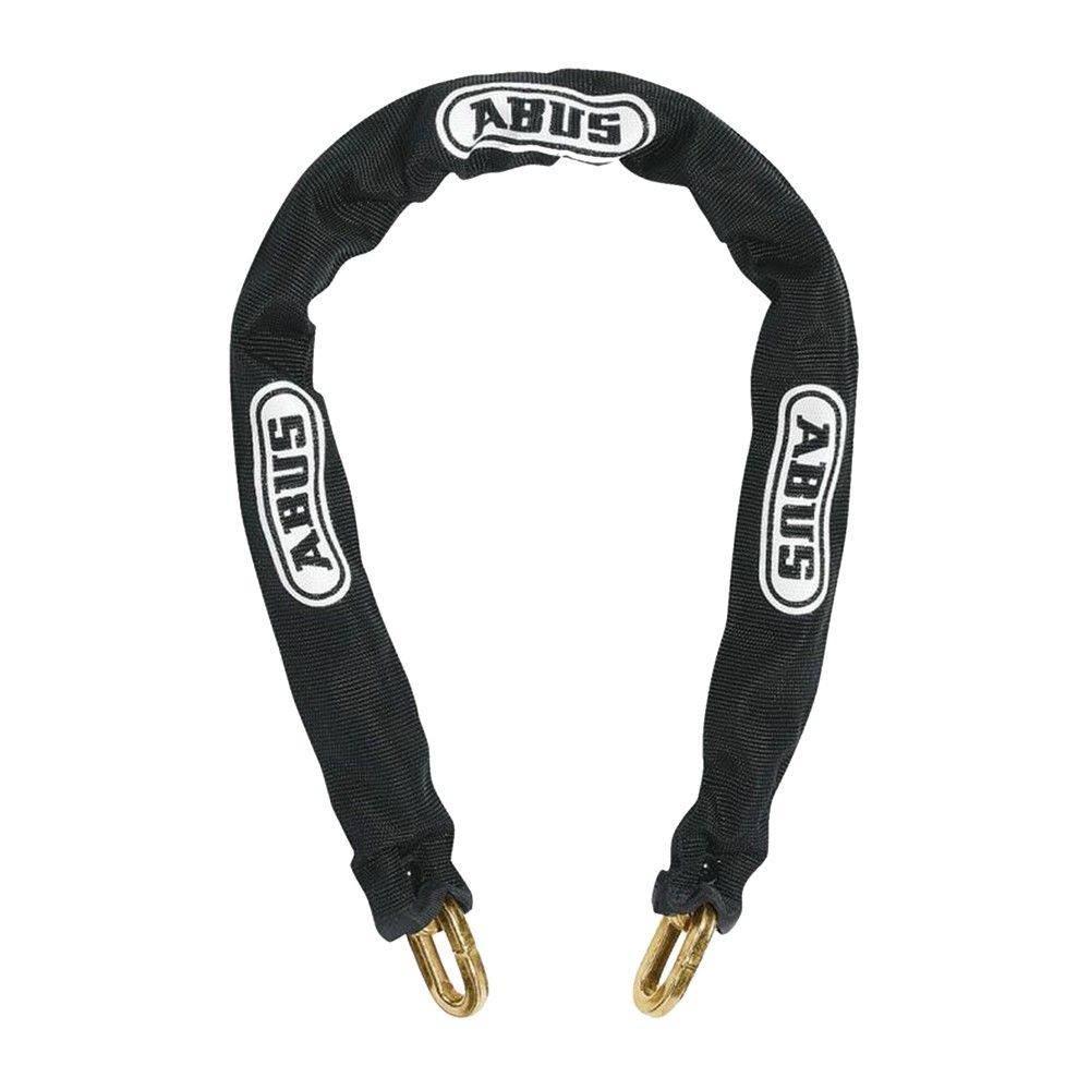 Abus Chain 6KS65 black, bërë nga çelik i fortë special, veshur me tekstil Zinxhir Sigurie