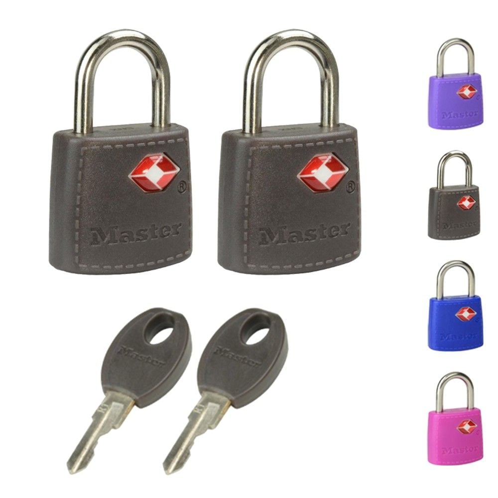 Masterlock Dry 30mm 3mm Niveli I Sigurisë 3 Grup Me Dryna 30 Me Çelësa Njësoj Trup Plastik Abs Çelës Me Ngjyra Diametër Harku Çelik 4 Ngjyra Bagazhe