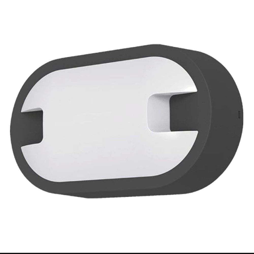 Braytron oval 15W 6500K Ndricues I Jashtem Mural Led I Zi,IP65
